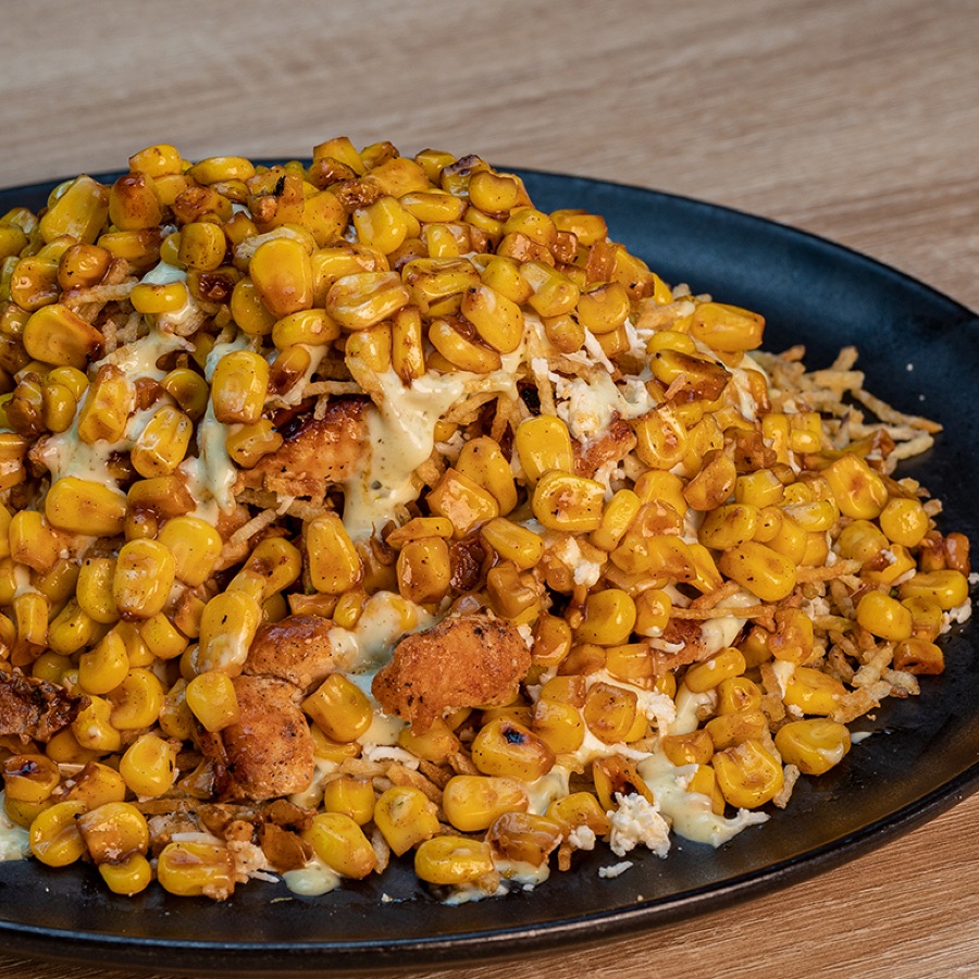 MAZORCA DESGRANADA DE POLLO
